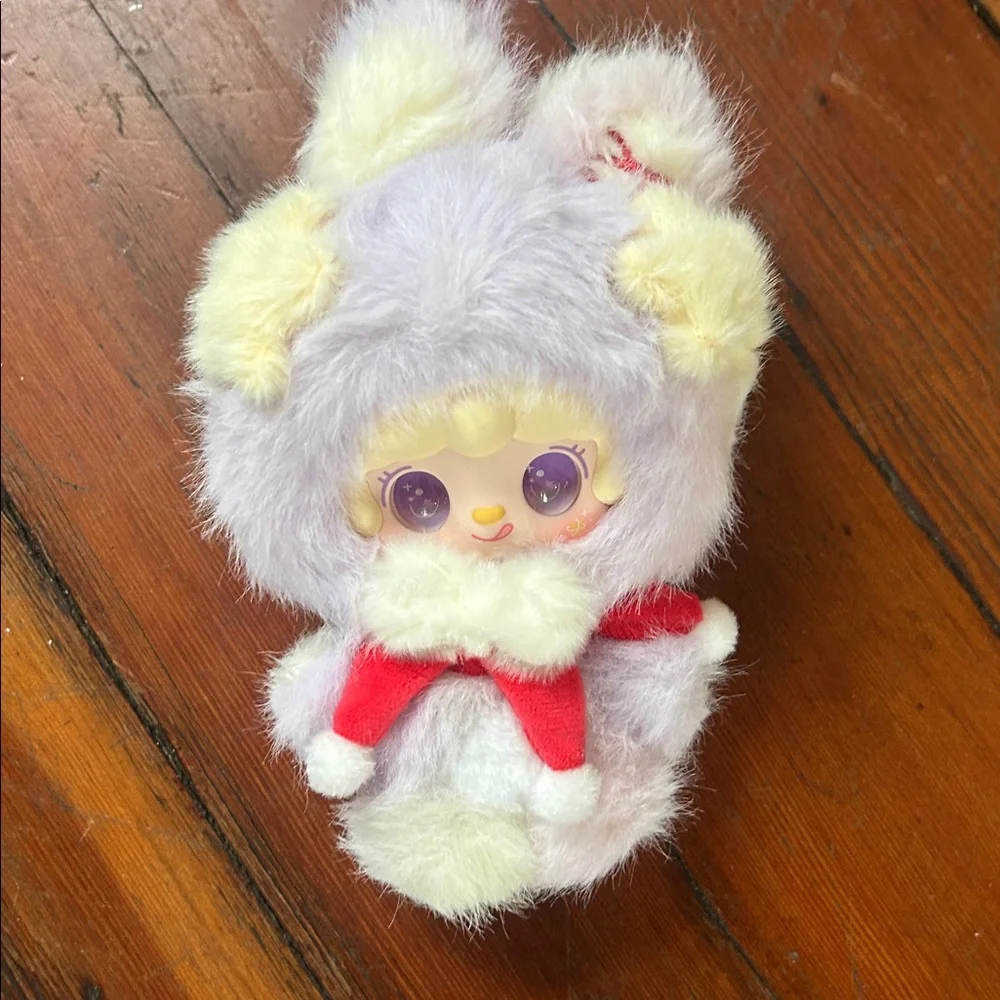 Yooki Jingle Bells Plush Pendant Series: Wishing Rabbit